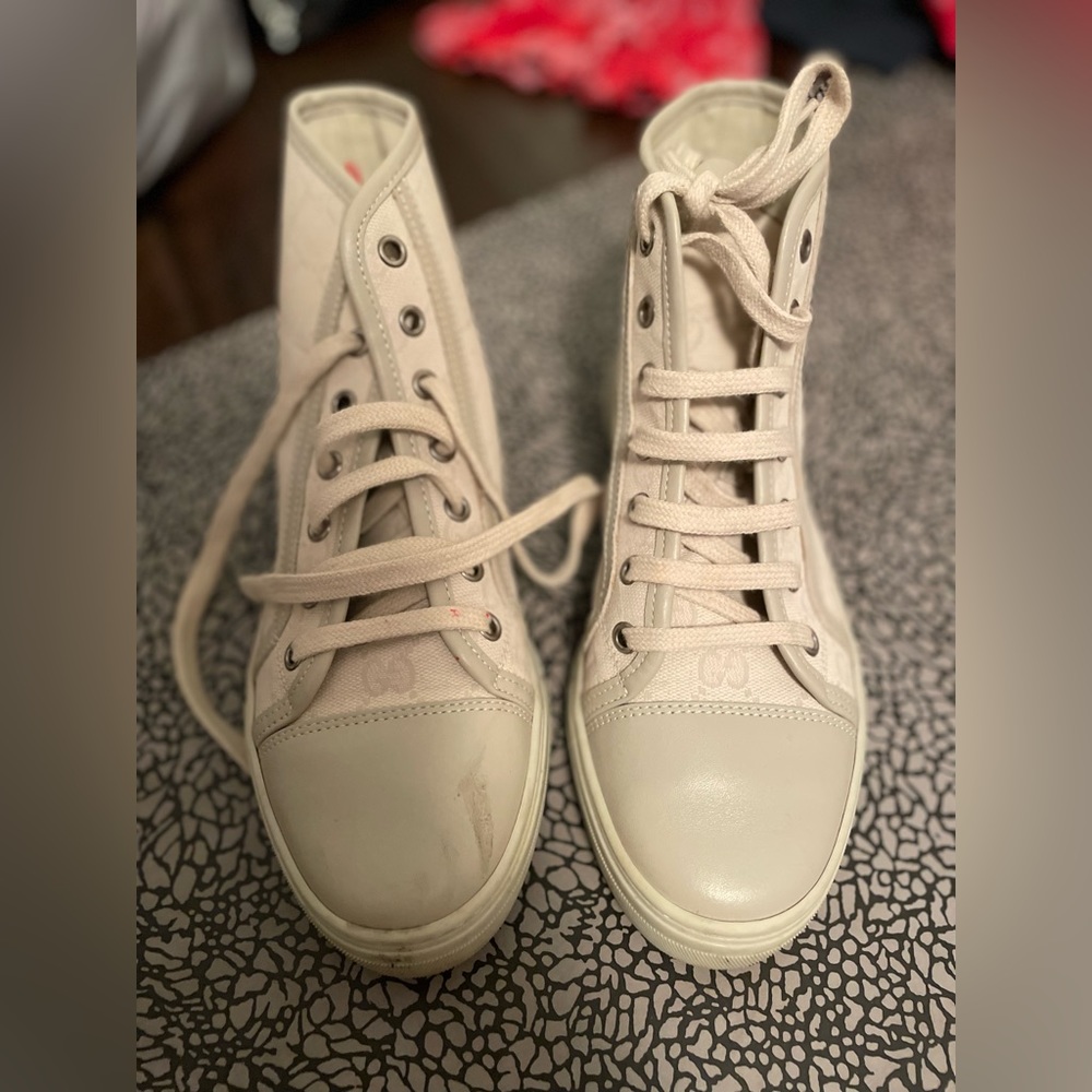 Gucci high tops. Lightly worn